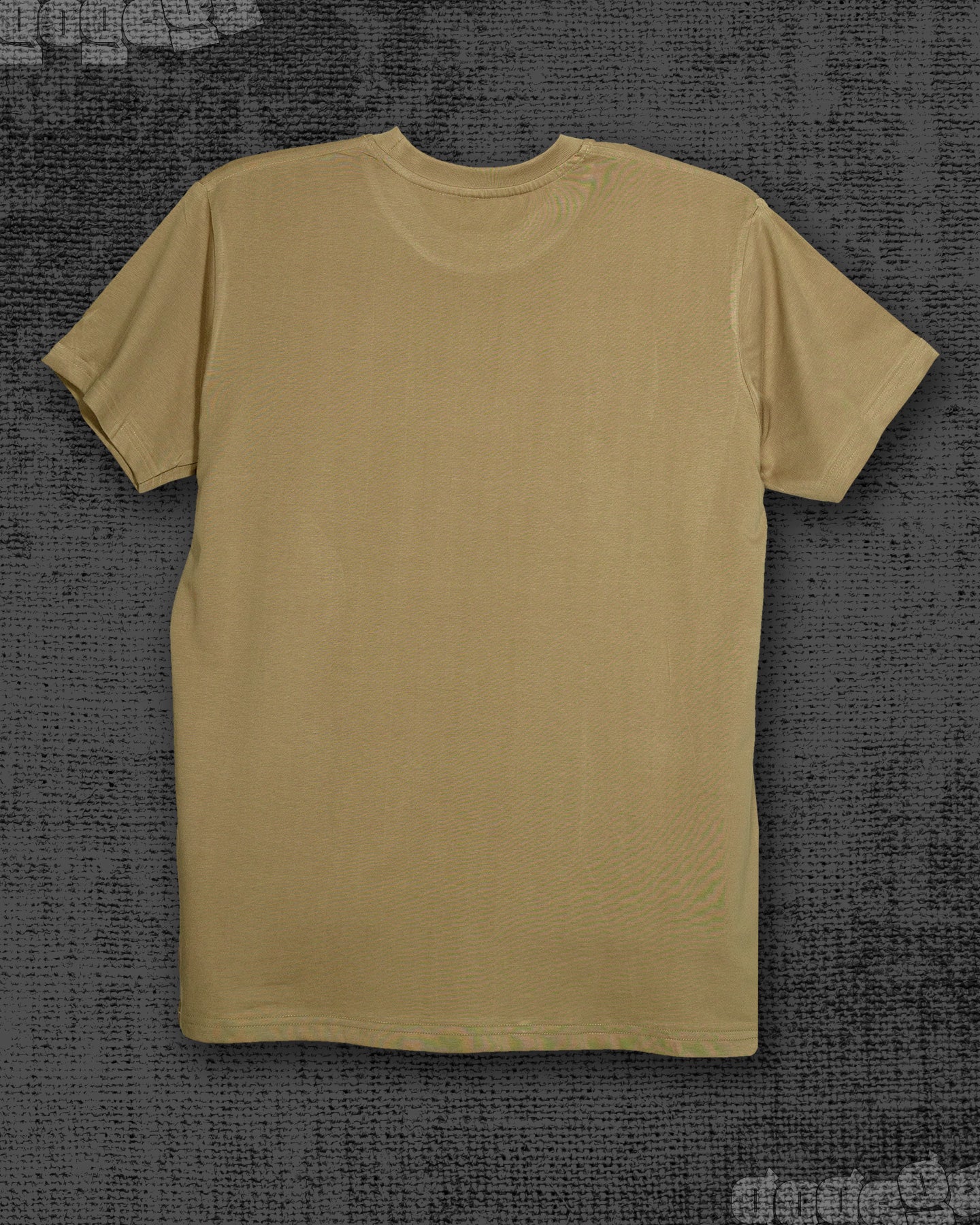 Basic Dark Beige Classic Fit T-shirt