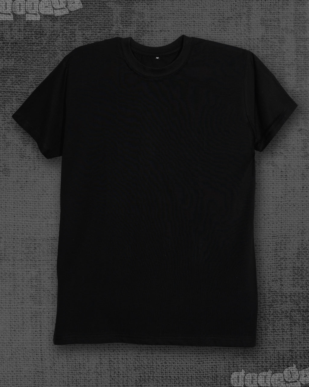 Basic Jet Black Classic Fit T-shirt