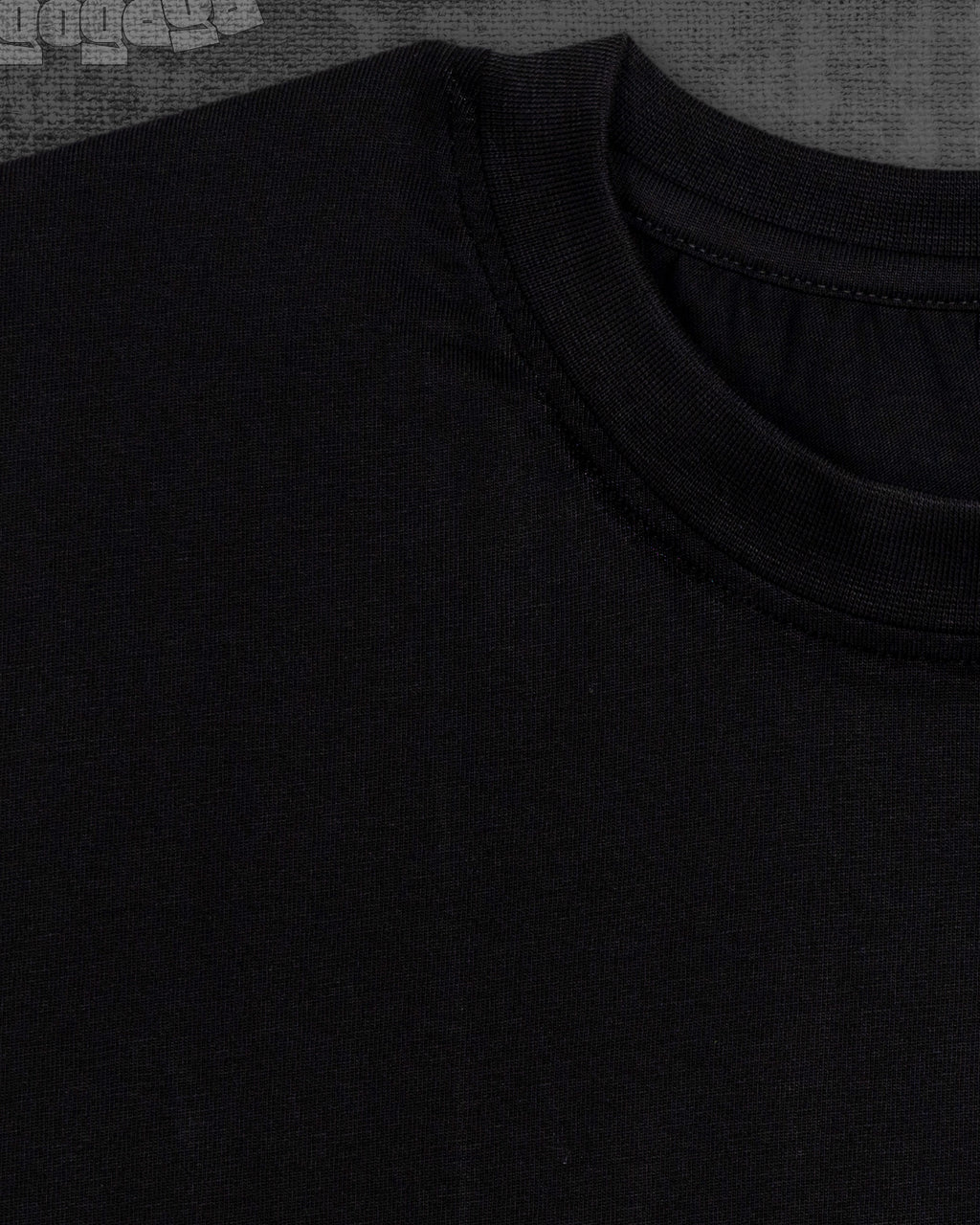 Basic Jet Black Classic Fit T-shirt
