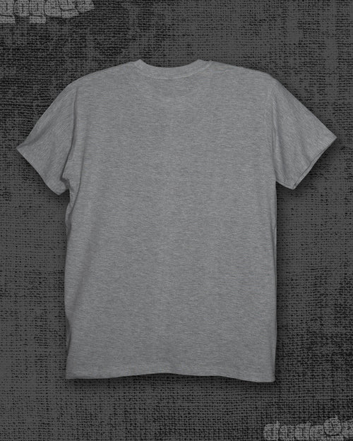 Basic Melange Grey Classic Fit T-shirt