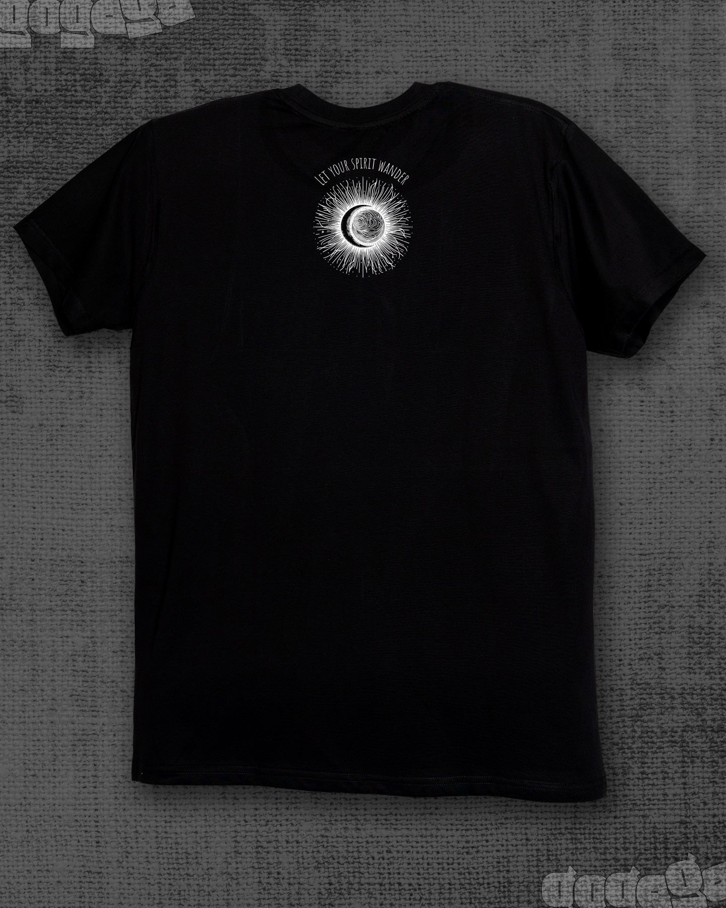 Let your spirit wander Black Classic Fit T-shirt