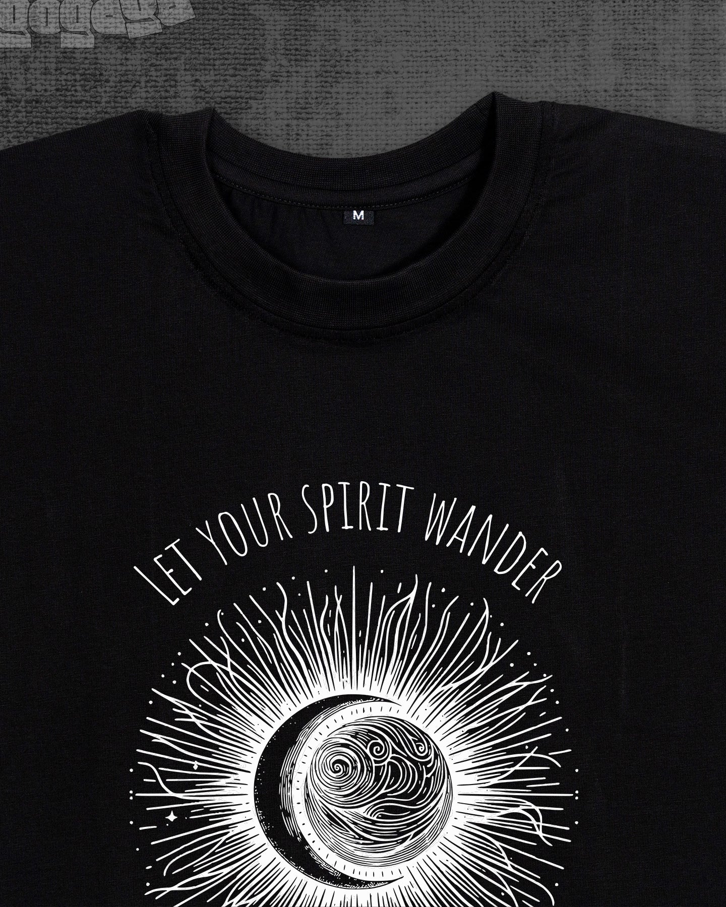 Let your spirit wander Black Classic Fit T-shirt