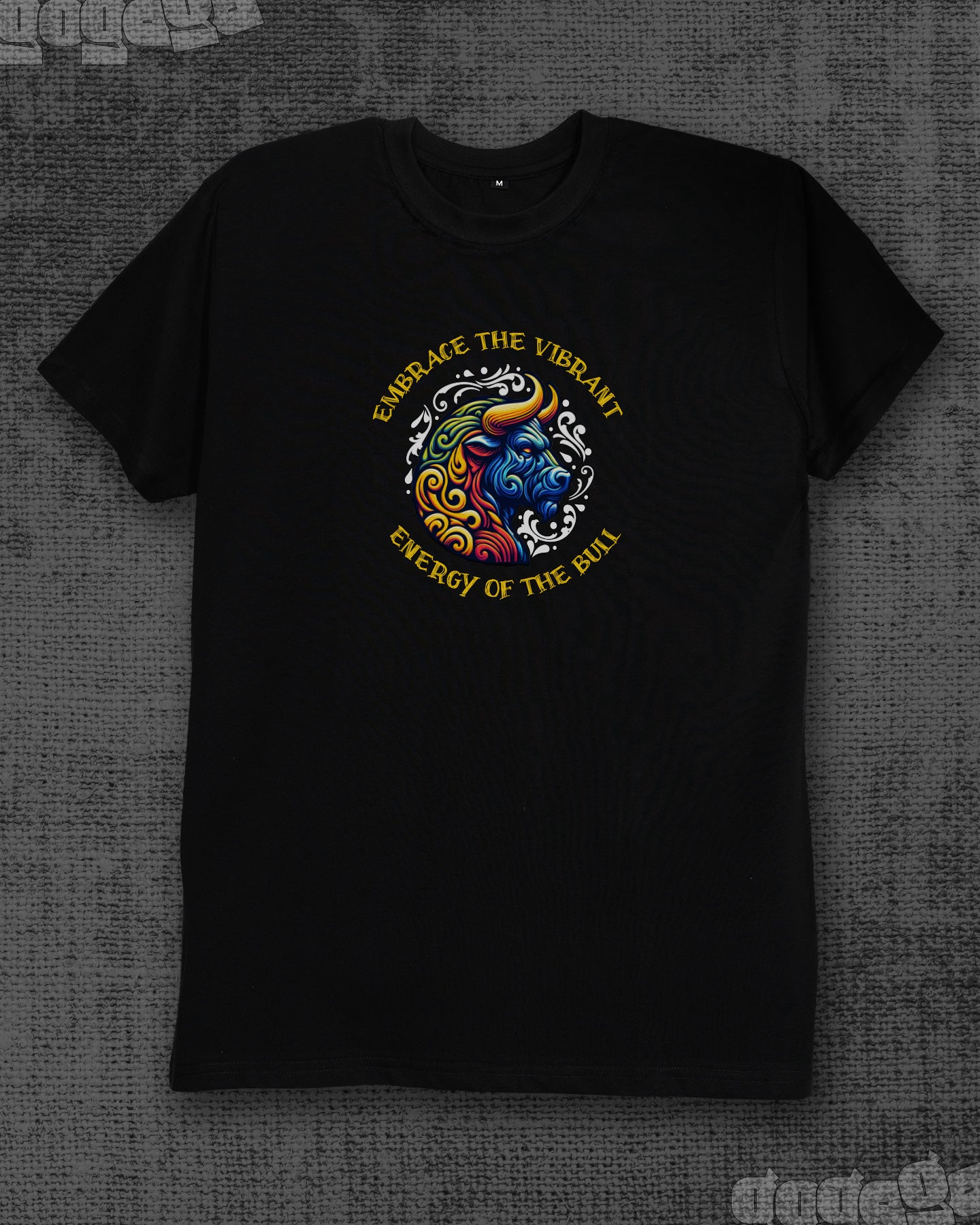 Energy of the bull Black Classic Fit T-shirt