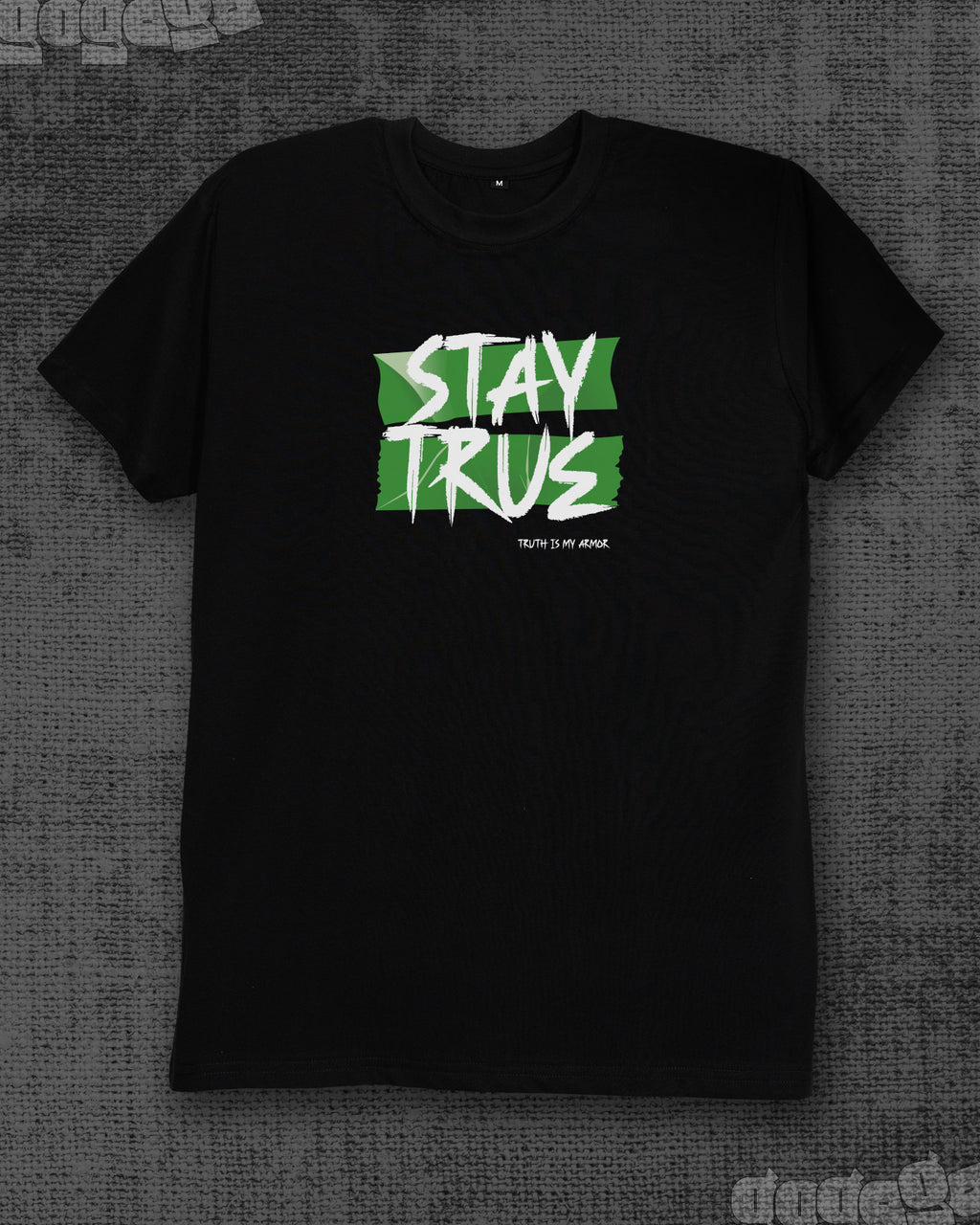 Stay true Black Classic Fit T-shirt