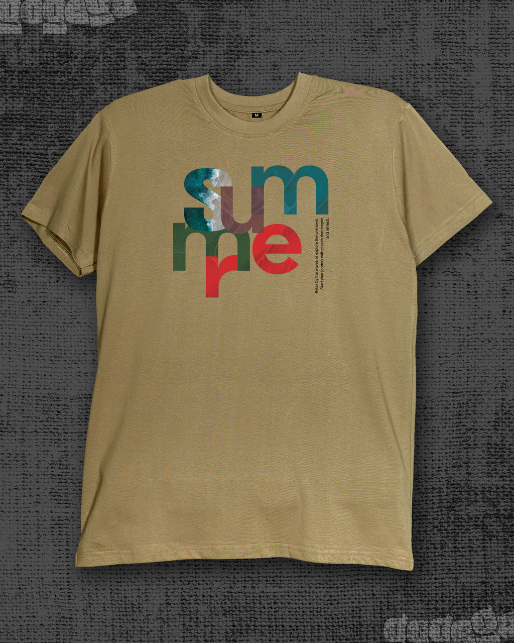 Summer Dark Beige Classic Fit T-shirt