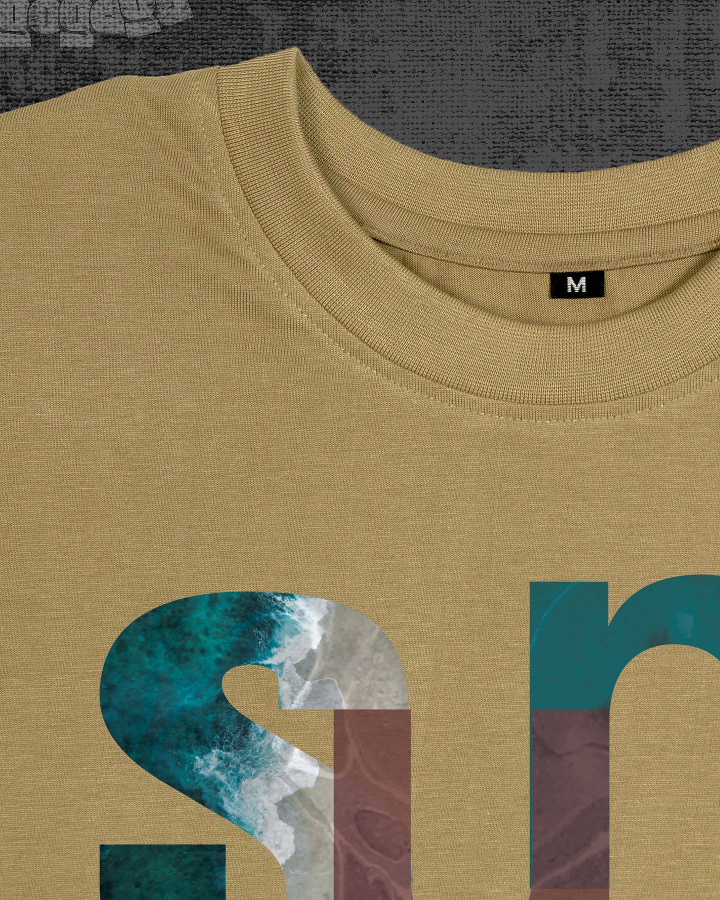 Summer Dark Beige Classic Fit T-shirt