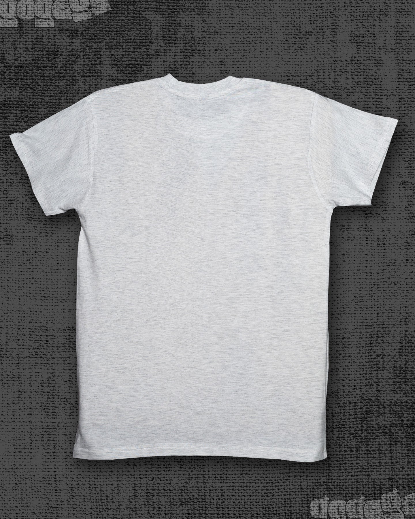 Just blooms Melange White Classic Fit T-shirt