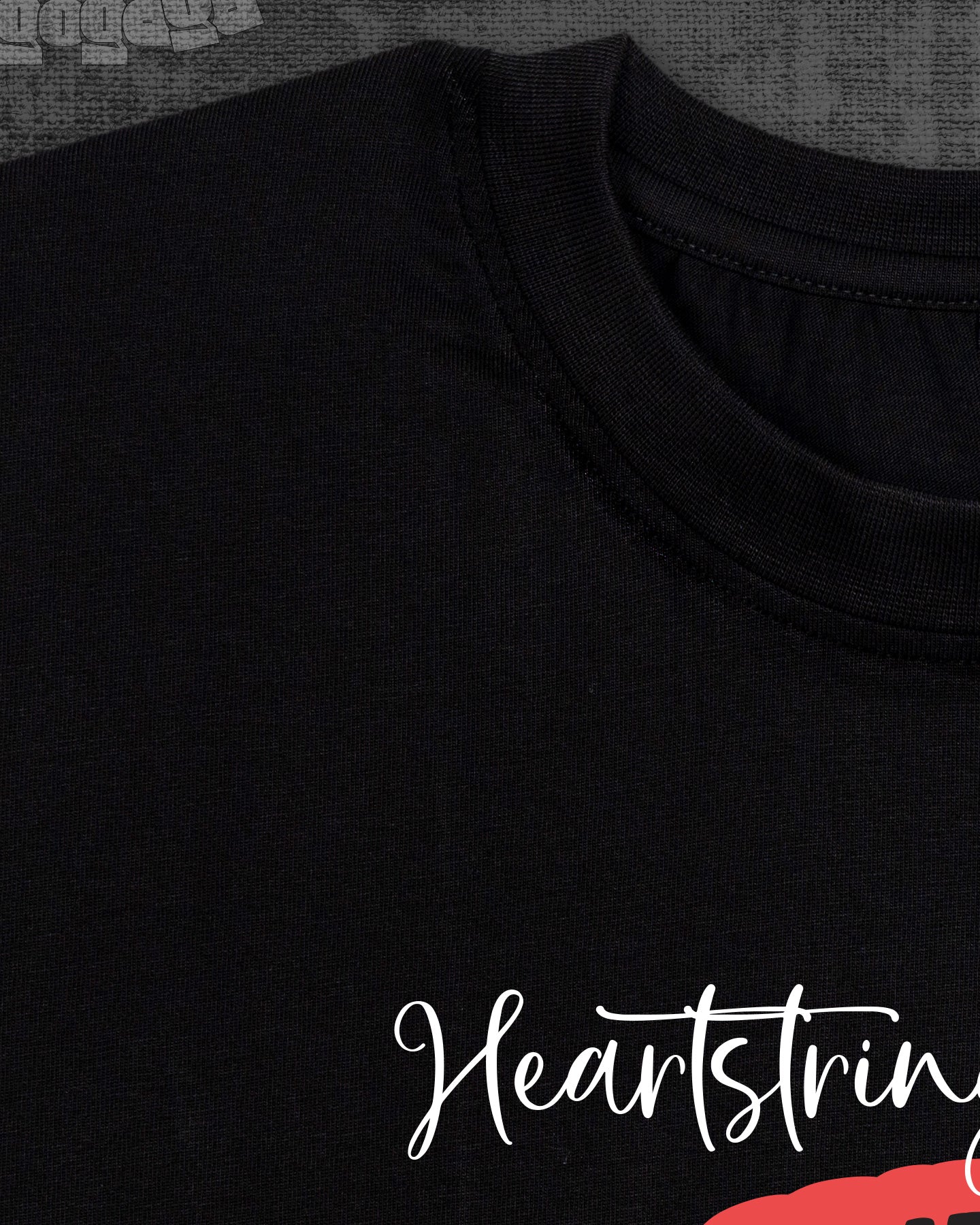 Crimson Chords Black Classic Fit T-shirt