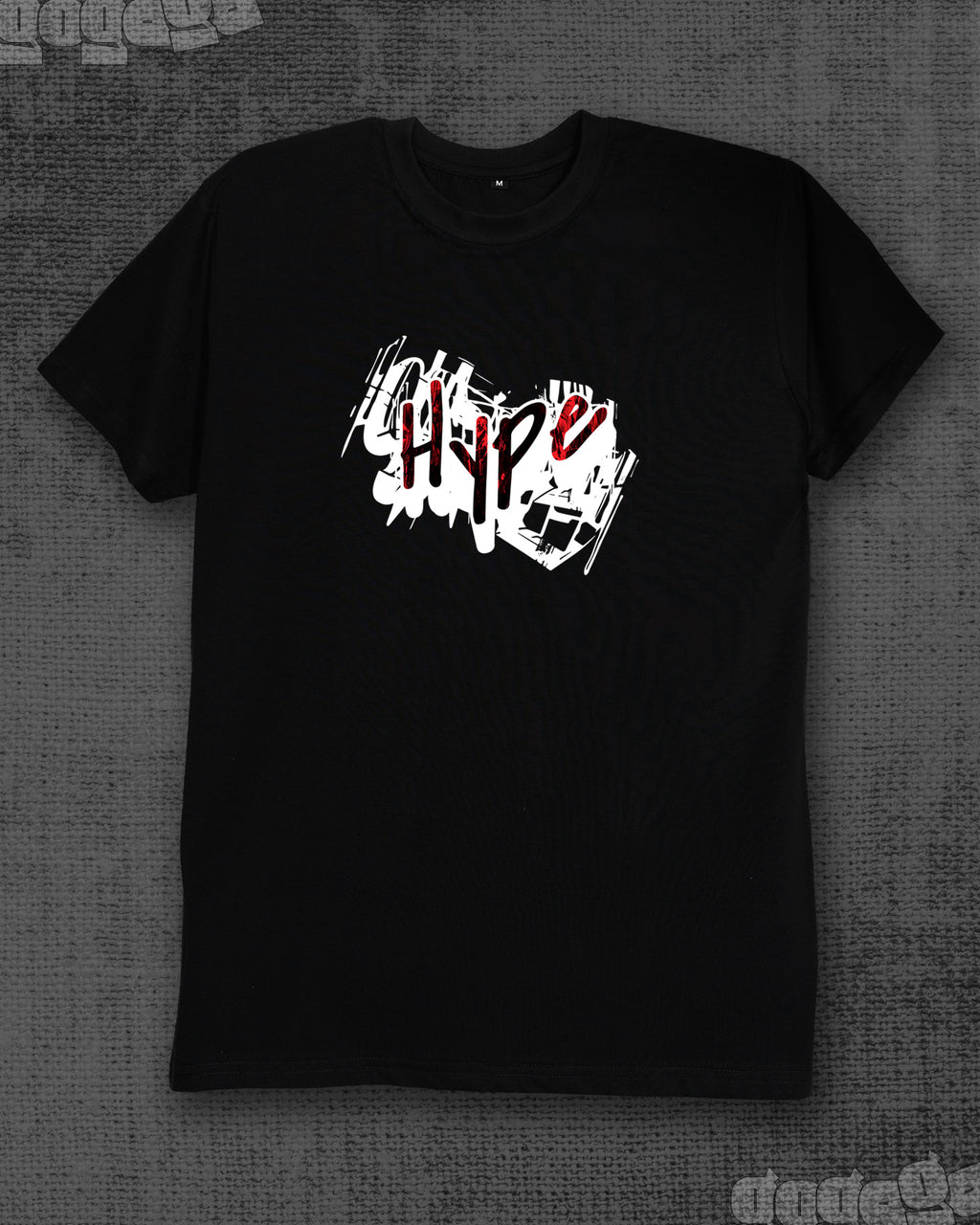 Hype Black Classic Fit T-shirt
