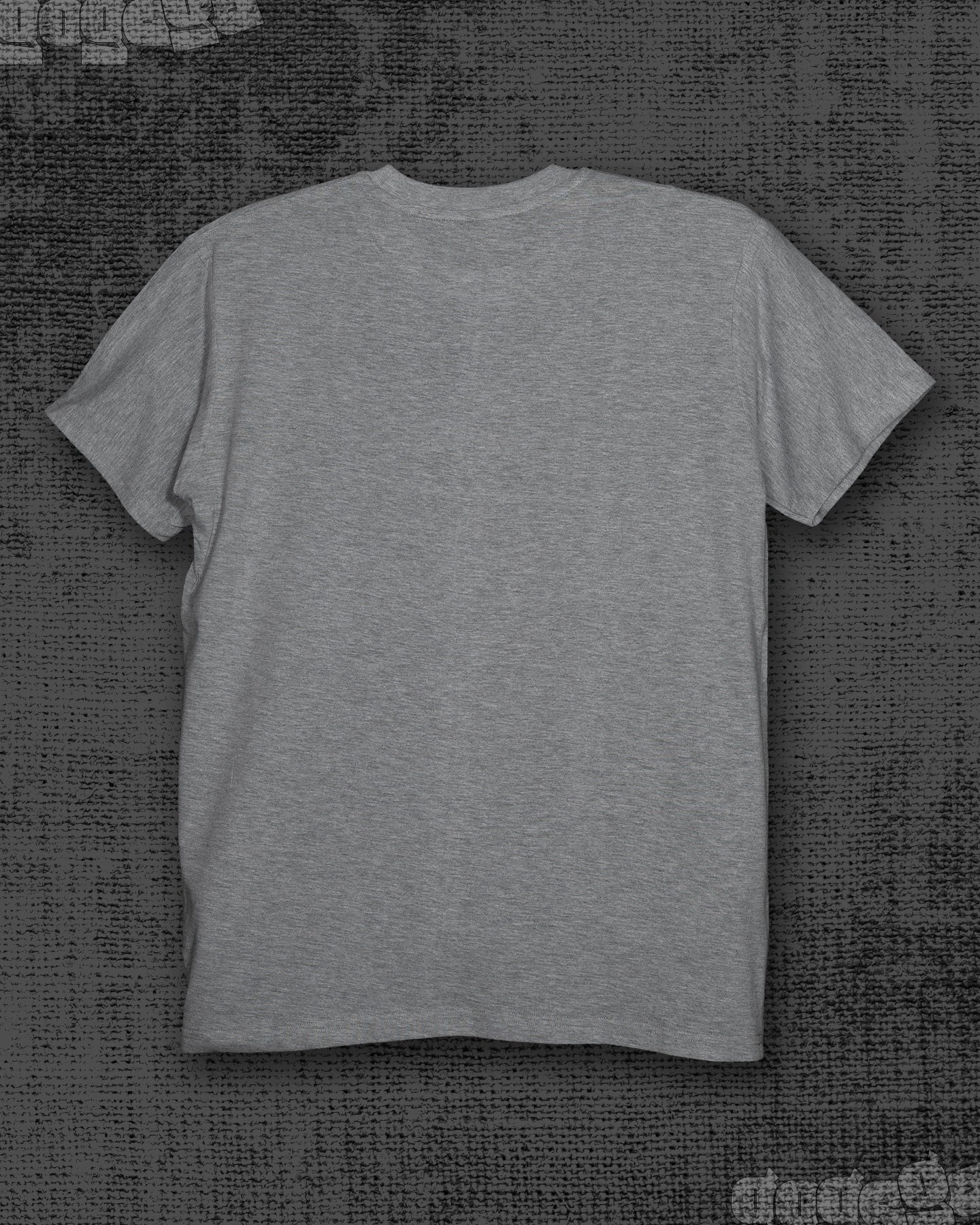 Defend  Melange Grey Classic Fit T-shirt
