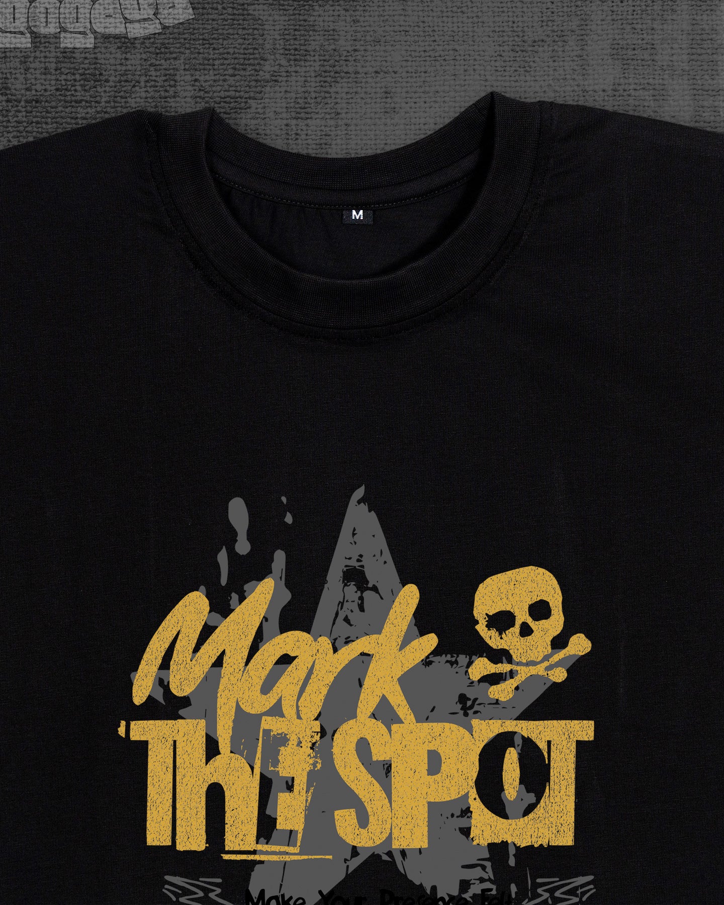 Mark the spot Black Classic Fit T-shirt