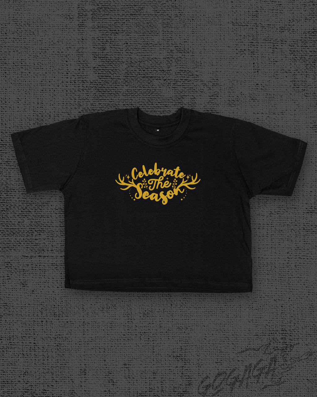 Celebrate Black Crop Top