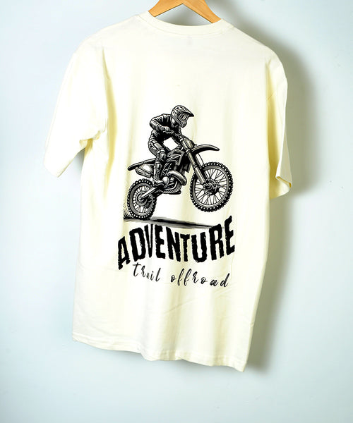 Adventure Off white Oversized T-shirt