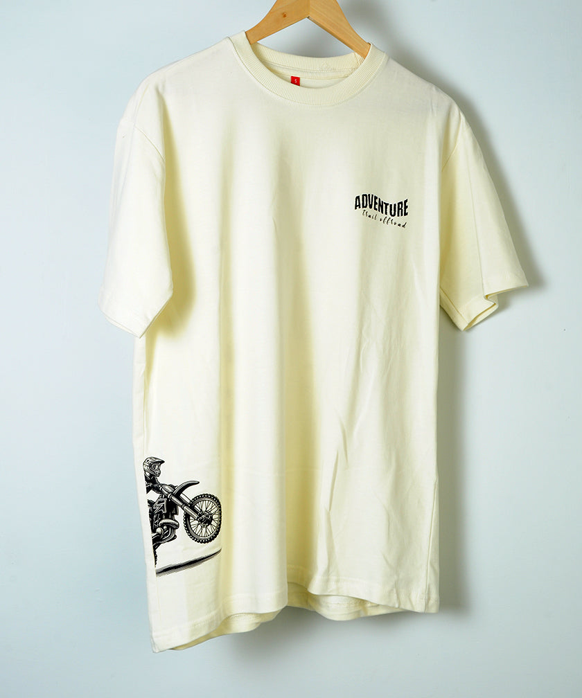 Adventure Off white Oversized T-shirt