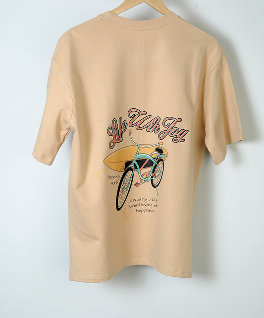 Life with joy Heavyweight Oversized T-shirt