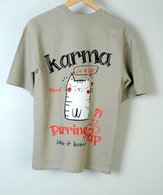 Karma Heavyweight Oversized T-shirt
