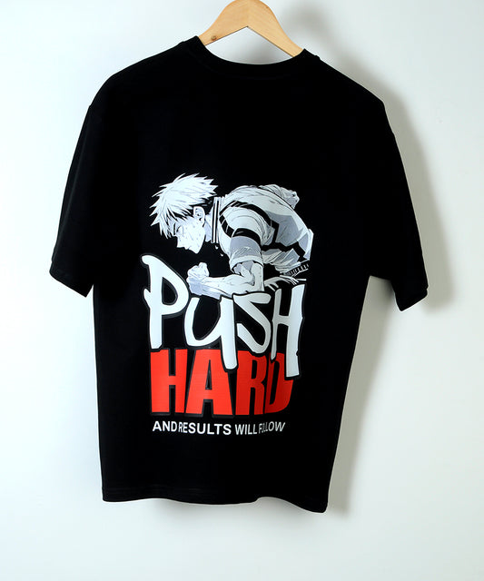 Push Hard Heavyweight Oversized T-shirt